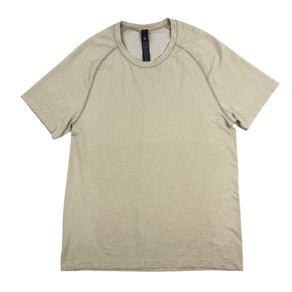 Lululemon Metal Vent Tech Short Sleeve Shirt 2.0 Mens Medium Mesh Performance